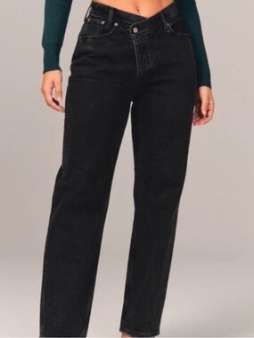 ABERCROMBIE & FITCH THE DAD HIGH RISE JEAN